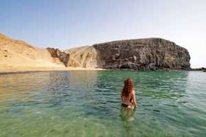 Prachtig uitzicht op een van de mooiste vakanties in Spanje met zandstranden en mediterrane kust