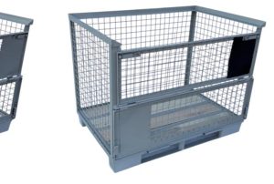 Gitterbox als opslagmiddel van Leka Trading voor logistieke toepassingen